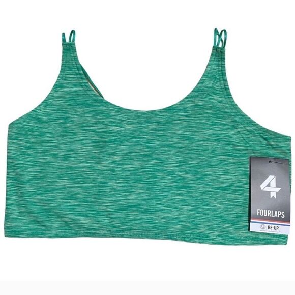 Four Laps Poise Longline Sports Bra Available In 4 COLORS - Picture 10 of 10